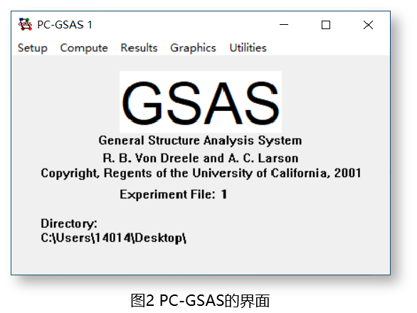 XRD精修基本原理与GSAS软件简介参考图-2