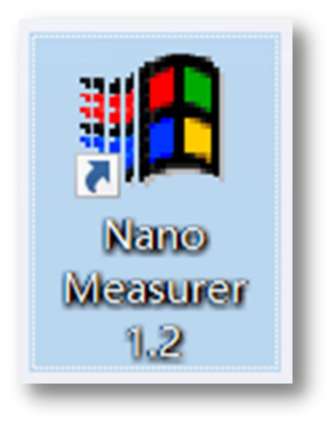 图1Nanomeasurer软件图标