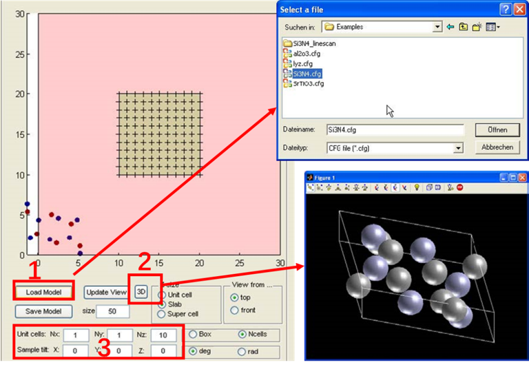 STEM图像 模拟软件QSTEM入门教程演示参考图4